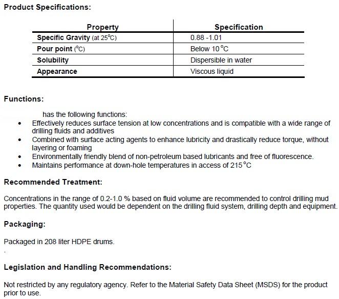 drillslide spec